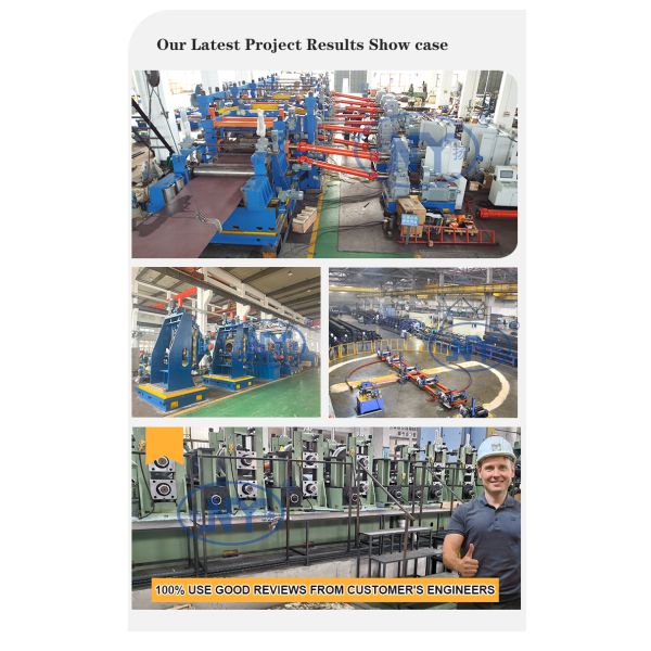 Automatic Weld Tube Mill Round Square Pipe Roll Forming Machine for Construction Works