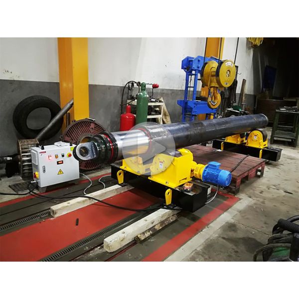 Conventional Welding Rotator Small Diameter Shaft Welding Rollers With Steel Wheels