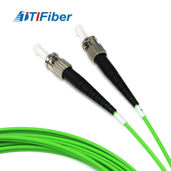 FC-ST DX Duplex LSZH 50/125um Fiber Optic Patch Cord Multimode OM5