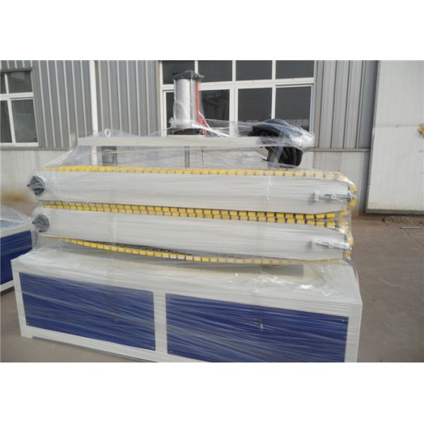 Double Screw Plastic Pipe Extrusion Machine / Pvc Water Supply Pipe Making Machine