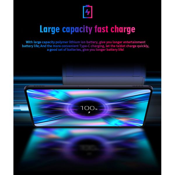 Android 10.0 3C Electronics 10.4 Inch Gesture Touch Dark Mode 4G Full Network Tablet