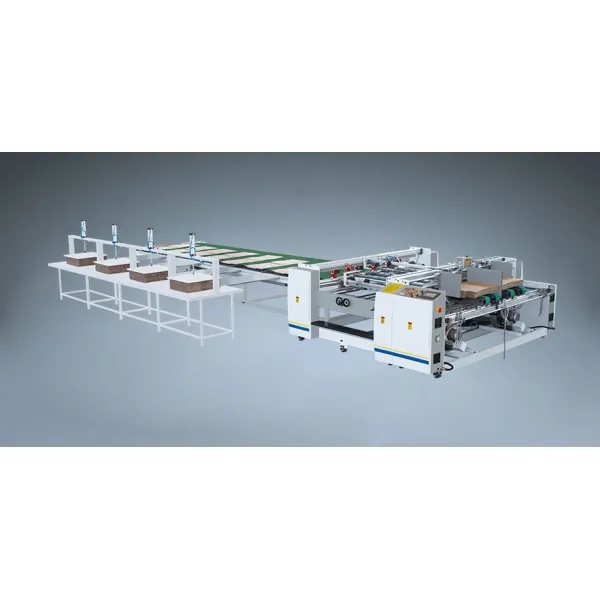 Two Pieces Carton Box Gluing Machine, Multi-Operation Station Model