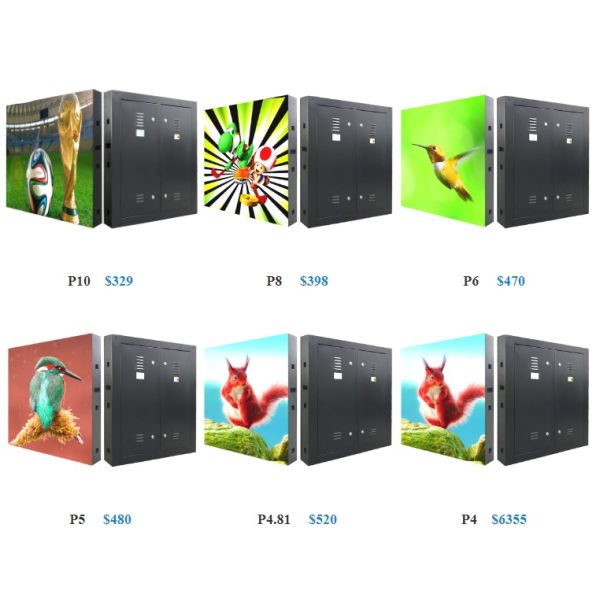 SMD3535 P10 Outdoor Led Display Screen Brightness Adjustable
