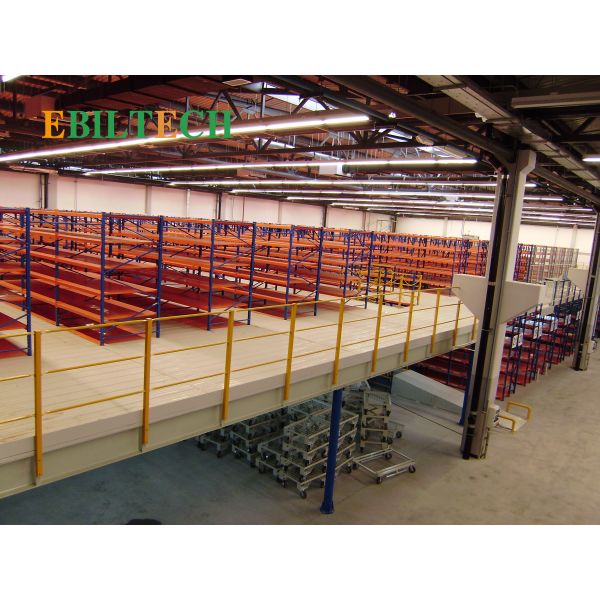 Multi Layer Warehouse Metal Platform Tabacoo Storage Q235 B Material