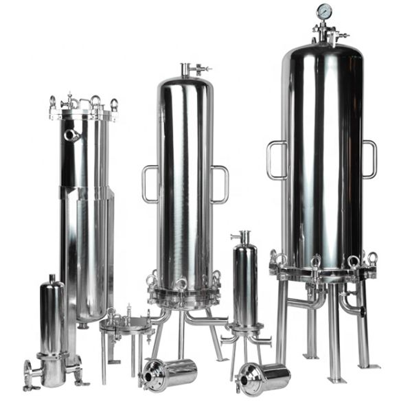 222 O ring Filter Elements Multi Cartridge Filter Housing with Max. Temperature 200°F