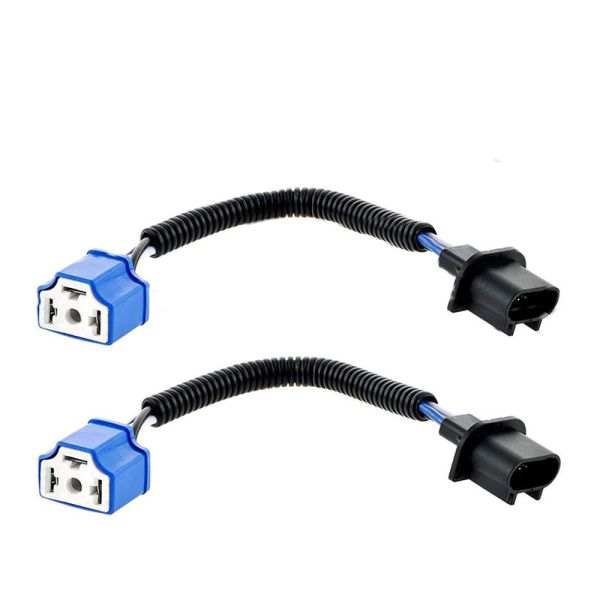 H4 To H13 Car Headlight Conversion Wiring Harness Length 230mm