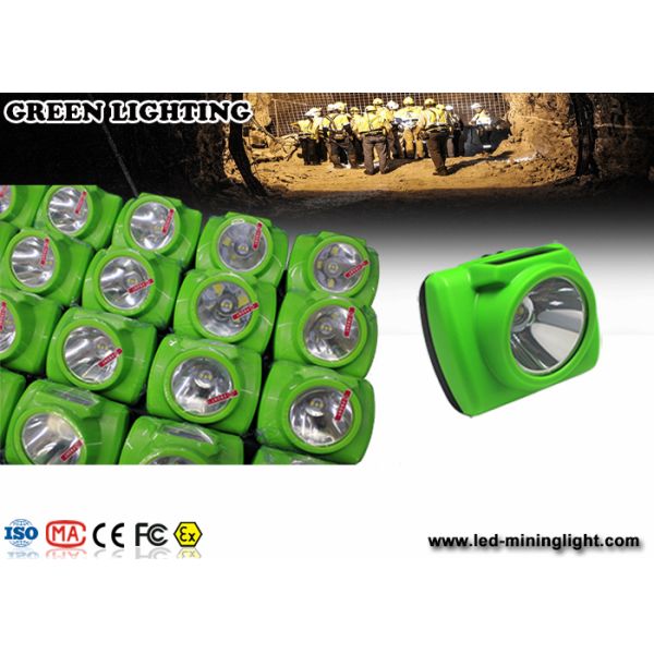 Waterproof LED Mining Light / Rechargeable Led Mining Headlamp 20 Hours Working Time