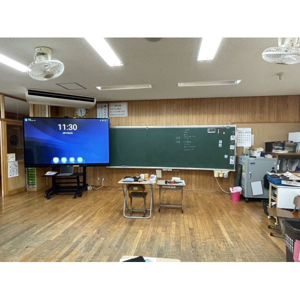 75 Inch Iboard 4K Smart Whiteboard with 20 Touch Points for Teaching & Meetings