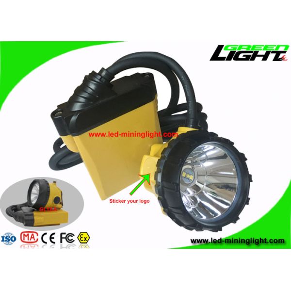 25000 Lux Underground Coal Mining Lights 3W Msha Approved With SOS Flashlight