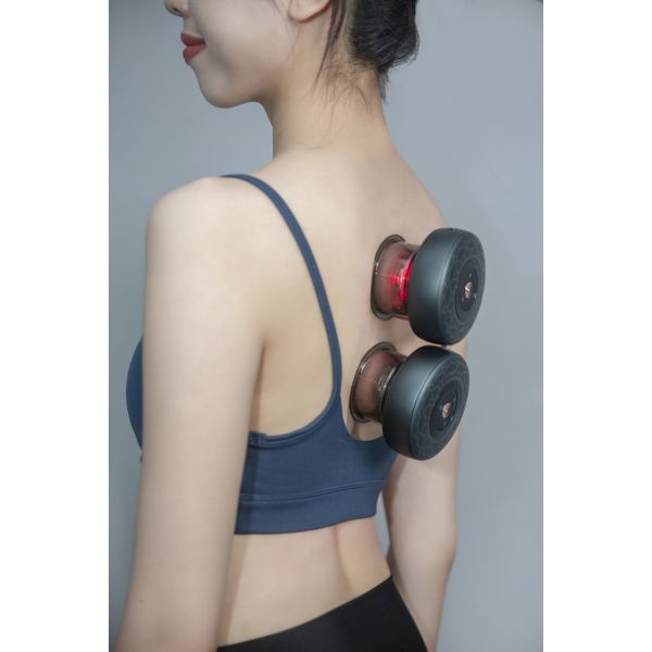 Certification EMC Fitdash Electronic Cupping Cupping Therapy Sets with ABS PC Material