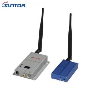 Quality 1.2GHz Lightweight Wireless Av Sender And Receiver 2000mW 1-3km 15CH DC12V for sale