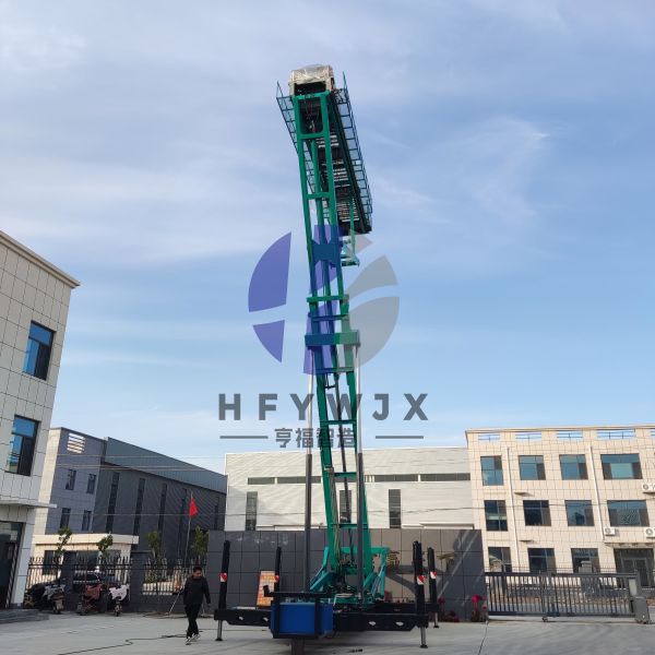 Adjustable Height High Altitude Lifting Platform With 8 Tons Loading Capacity Anti Fall Safety