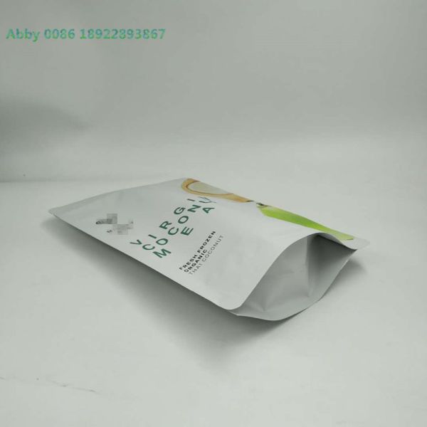Transparent Window Plastic Pouches Packaging For Coconut Sugar Sachet