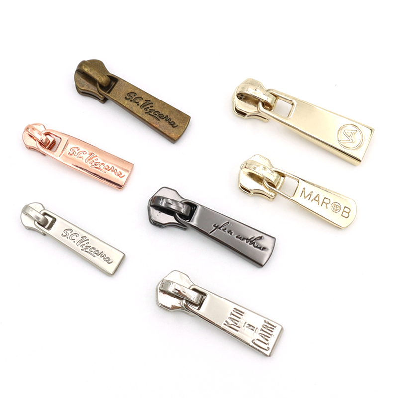 Hand Shape Zipper Pull Charm Matte Antique Brass Zipper Pull OEM ODM