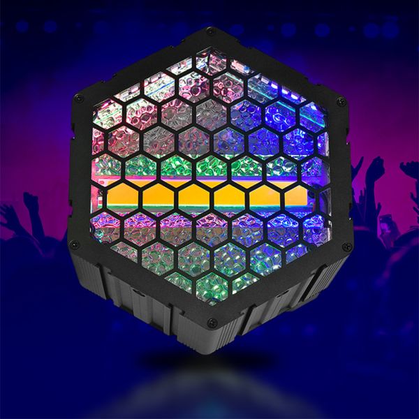 DMX Controlled LED RGB Single Retro Light Versatile Background Effect Illumination For Enhanced Atmospheric Ambience