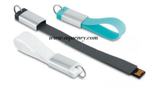 Quality On sell Silicone lanyard usb drive, Silicone Strap USB Flash Drive for sale