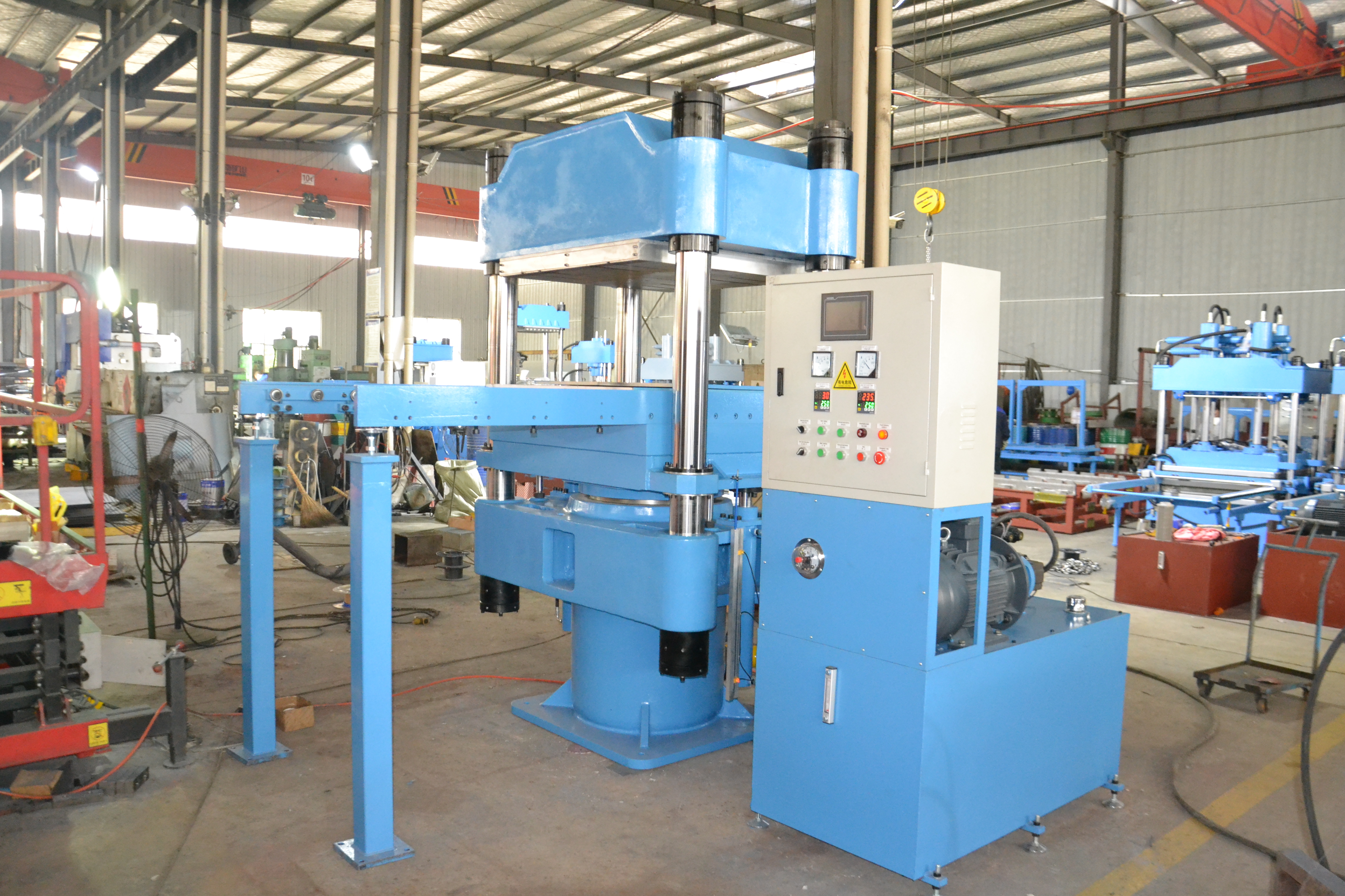 400Ton 1000x1000x1,Hydraulic Push-Pull Vulcanizing Press