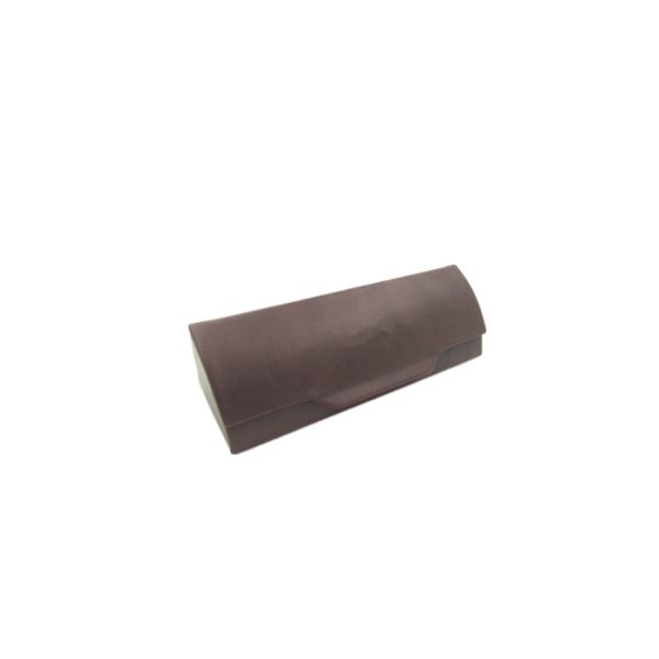 Brown Optical Frame Glasses Case / Leather Eyewear Case For Men