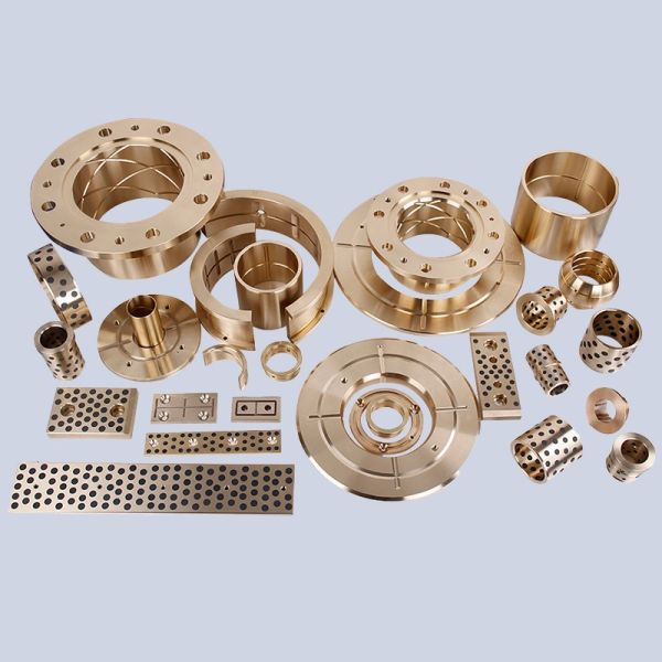 Rolling Machines Casting Bronze Sleeve Bearings High Precision