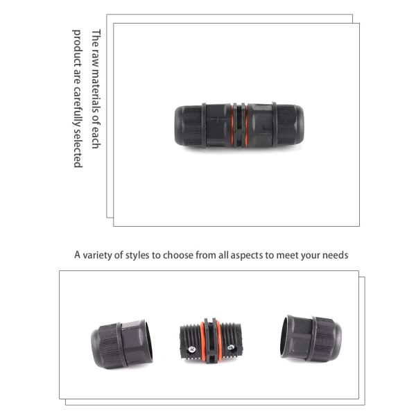Small Circular 10A 300V Low Voltage Waterproof Connector