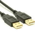 Purple 5 Pin USB 2.0 High Flex Cable , Straight A To Straight B Copper Flex Cable