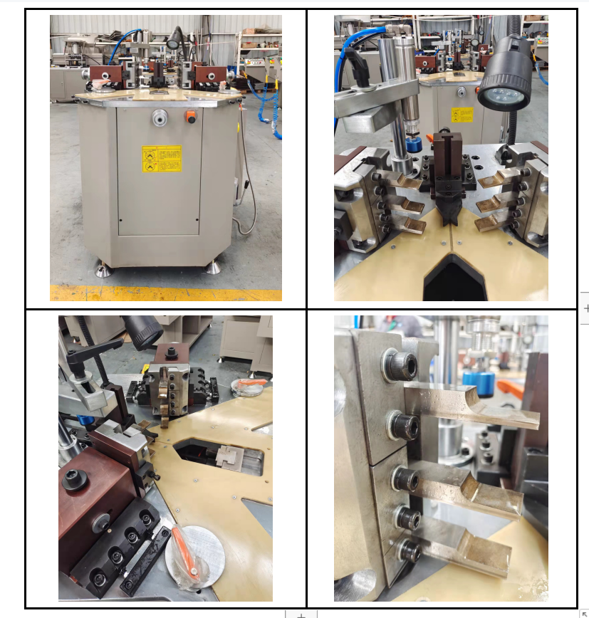 High Quality Window Machine Single Head Aluminum Window Corner Combining Machine/ Corner Crimping Machine For window