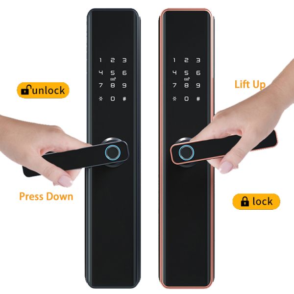 Tuya Electronic Smart Door Lock with Blue-tooth Network Cloud Data Storage Option