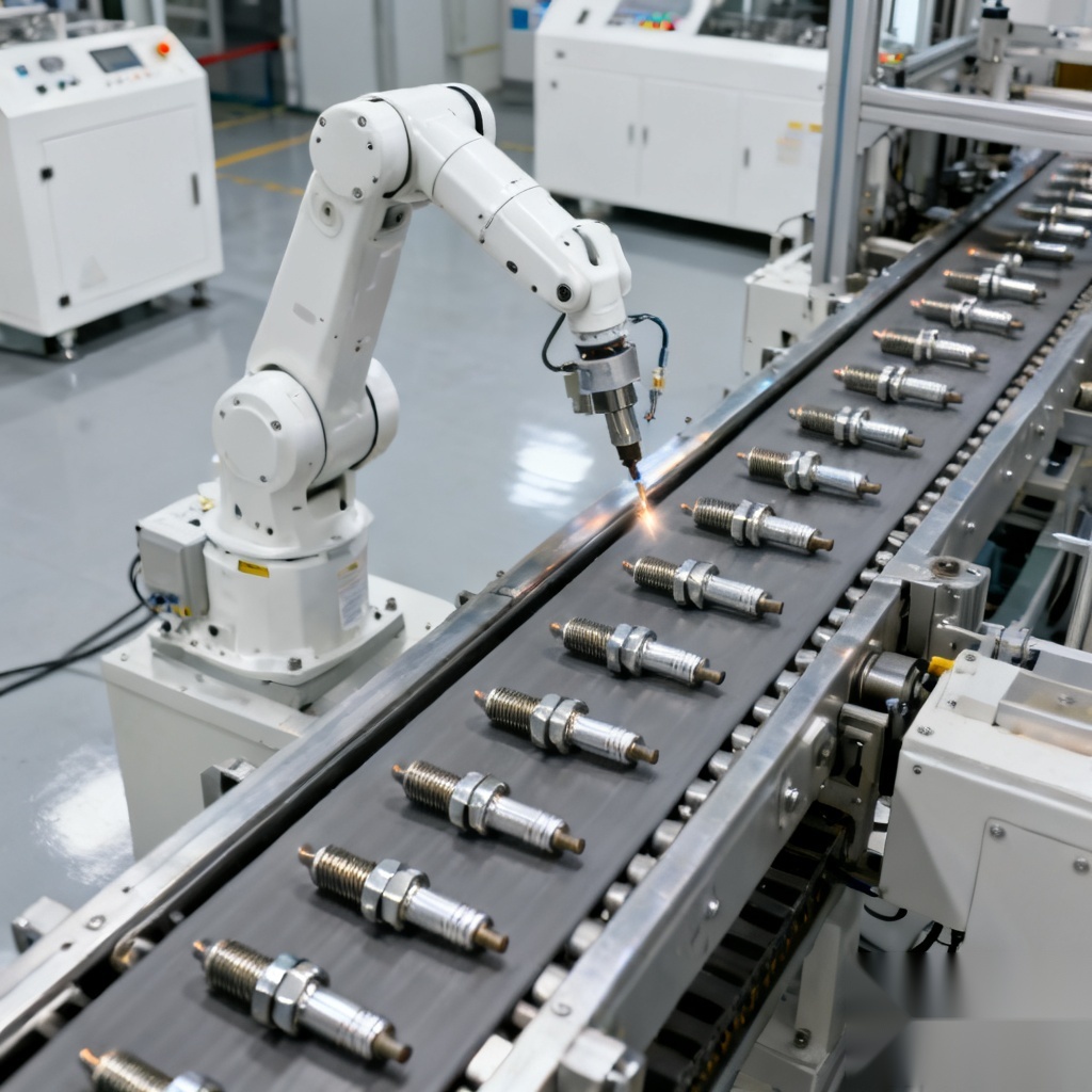 TAKUMI spark plug production workshop