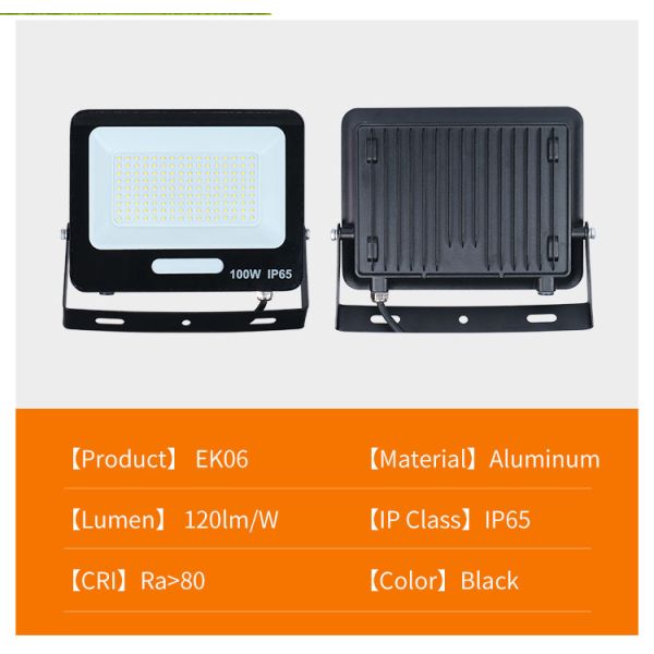 A large-area lighting projector lamp with foldable angle, easy installation, low electricity consumption, and customizable products