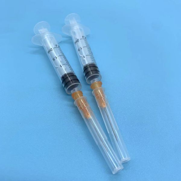 Disposable syringe package with CE ISO certification