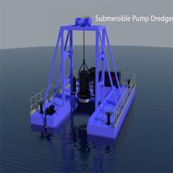 CCSA Submersible Mining Dredger 980 R/M With Sand Dredger Pump