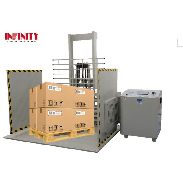 400-3000 Pounds Packaging Clamping Pressure Compression Load Testing Machine with Hydraulic Drive