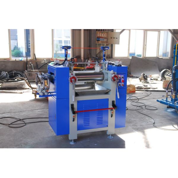 XK-200 Lab Type Rubber and Plastic Two Roll Open Mixing Mill with Adjustable Voltage