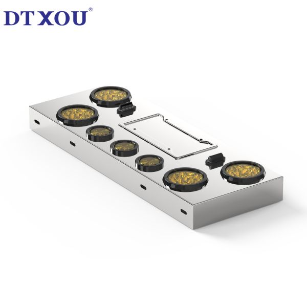 Multi-function Stop Reverse Turn Tail Light Waterproof 24v Rear Lamp For Heavy Truck Lorry Trailer