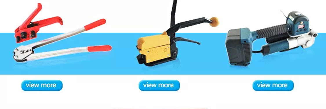 Easy to Operate Electric Handheld PP/Plastic Strapping Tool with Alloy Welded Plate