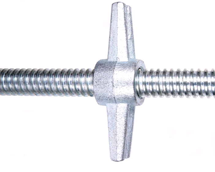 Cast Iron Scaffolding Construction Accessories / Jack Nut For Adjustable Screw Base Jack