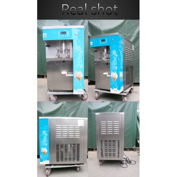 Table Top Big Capacity Automatic Soft Serve Ice Cream Machine BT-25AB