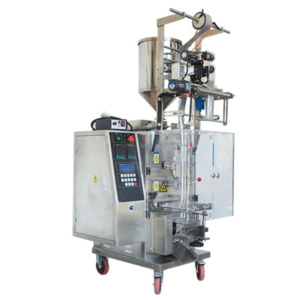 100ml Vertical Filling Packing Machine 60bags/Min Plunger Pump Metering