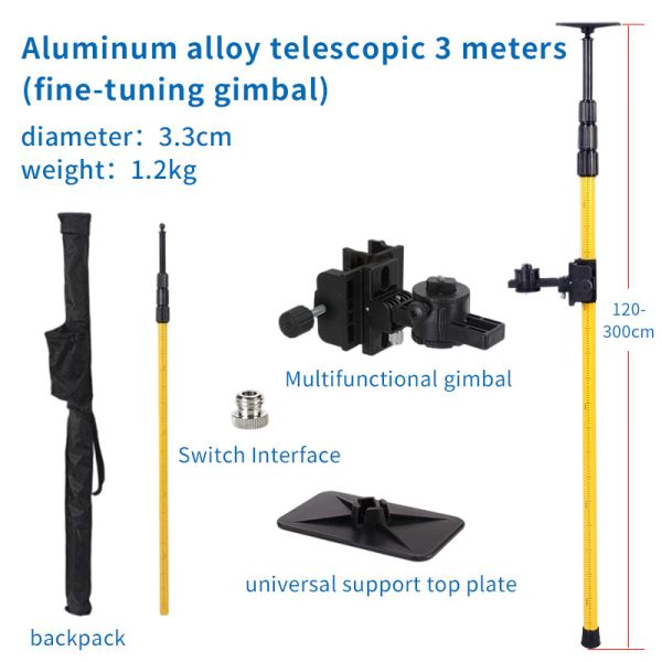 Level Supporting Rods Elevating And Lifting Racks Infrared Bracket Top Rod Level Telescopic Ceiling Level Telescopic Rods