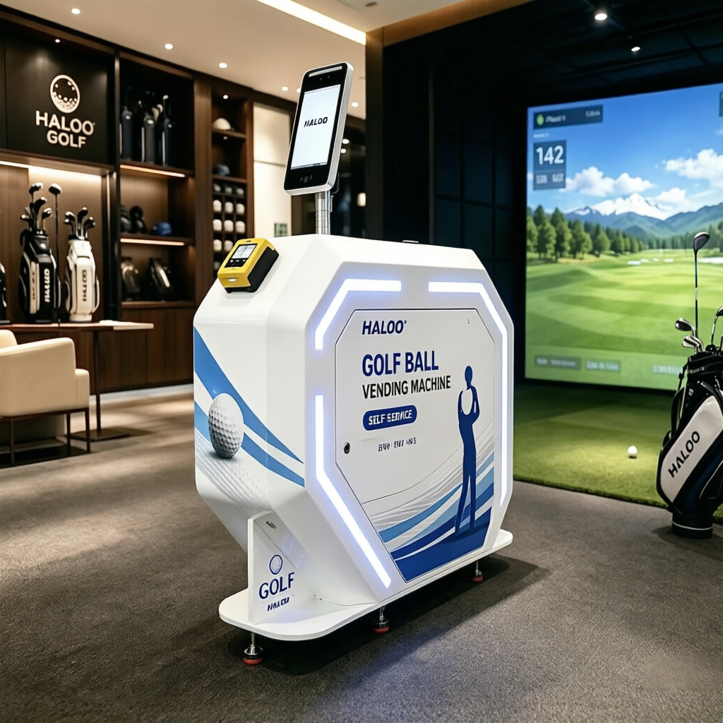 Haloo Golf Dispenser | 1000 Ball Large Capacity 1-second Automatic Induction Commercial Practice Range Intelligent Ball Supply Equipment