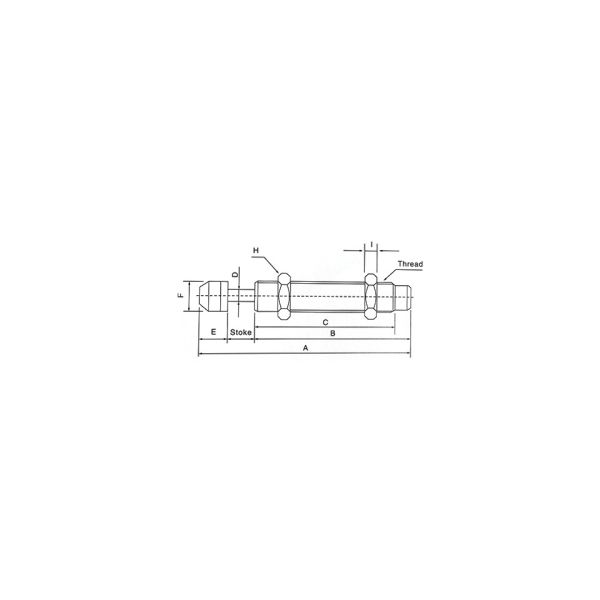 Adjustable Hydraulic Shock Absorber Buffer AIRTAC AD2030 AD Series