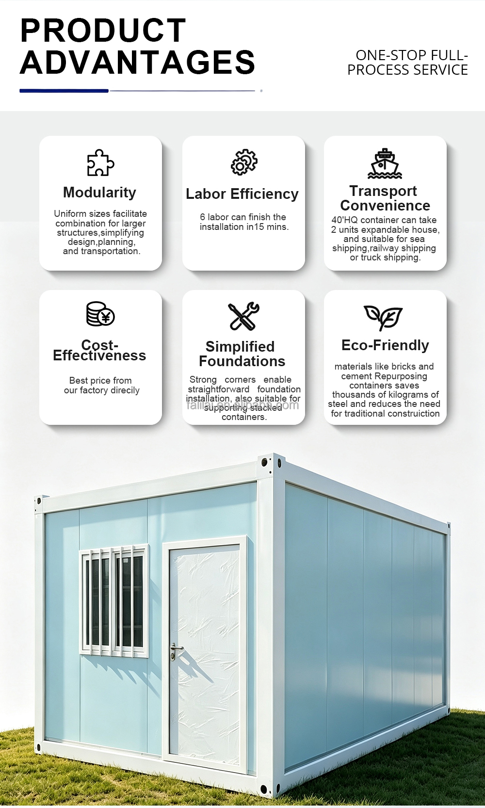 High-end Custom Folding Container Office Fast Setup Modular Cabin 20ft 30ft Ready Use Modern Prefab House Bedroom Kitchen