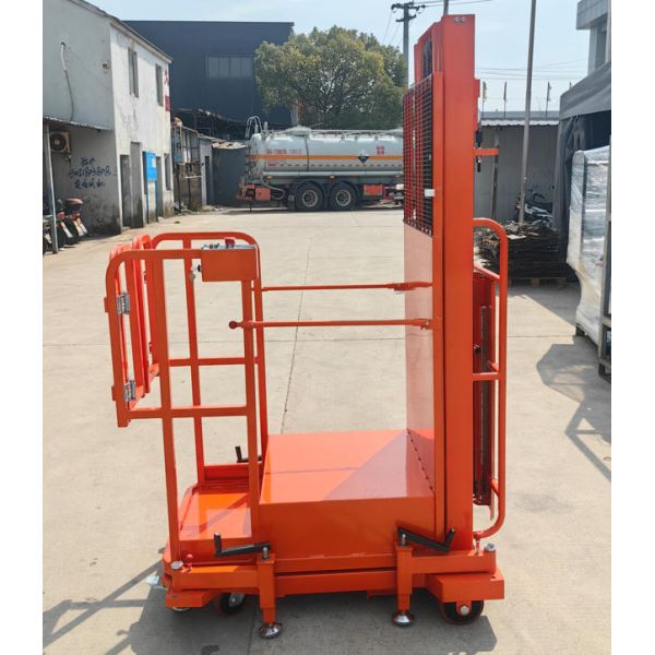 Stable Semi Electric Order Picker with 200kg Loading Capacity and 2.7m-4.5m Load Height for Safe Elevated Work
