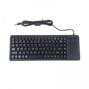 Quality Compact-sized Industrial Plastic Keyboard With 88 Key and Integrated Touchpad for sale
