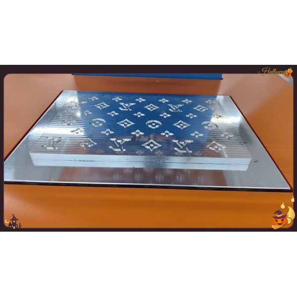 KY-0208 3D Fabric Embossing Machine For Cotton Fabrics With Patterns Customization