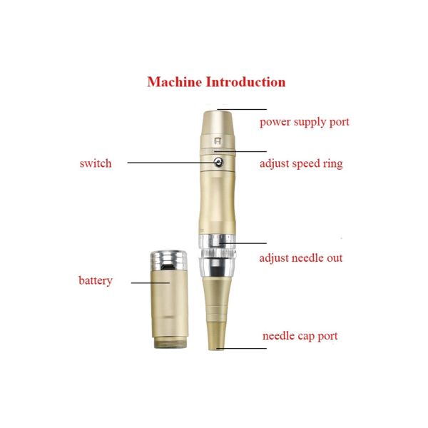 Aluminium Alloy Pmu Pen Permanent Makeup Machine Miroblading