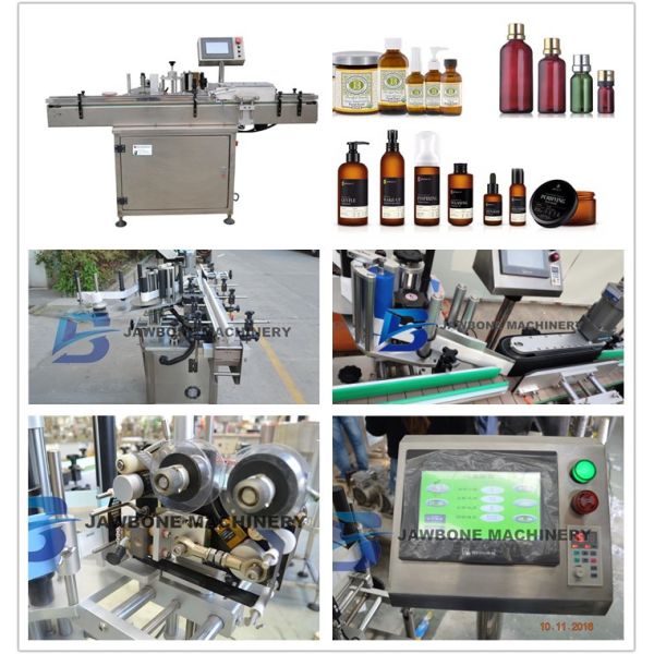Automatic Vertical Plastic Glass Bottle Labeling Machine For Beverage