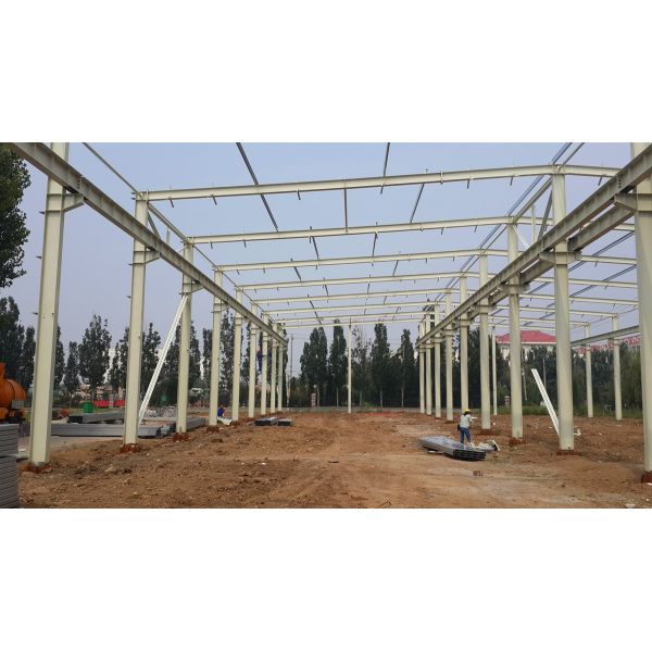 Pre Engineered Steel Structure Workshop for Electric Appliance Production
