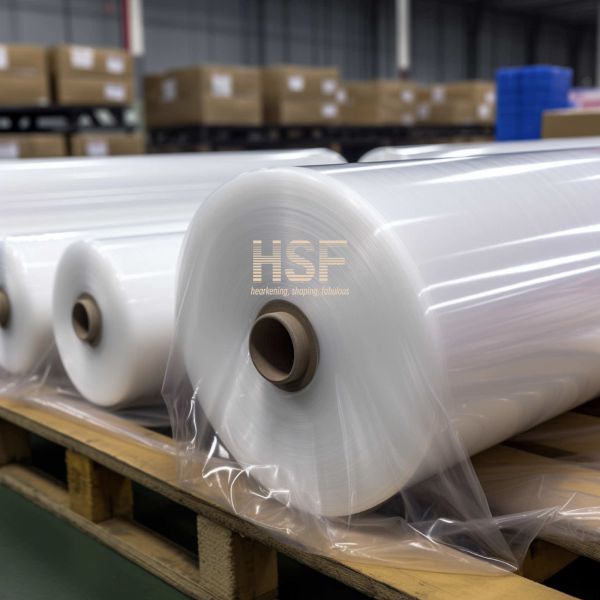 Translucent White 120μm Biodegradable High Density Polyethylene Film for Agricultural and Industrial Packaging