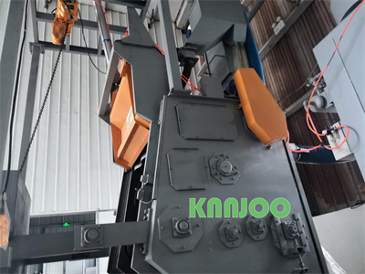 Rubber Belt Crawler Shot Blasting Machine Sa2.5